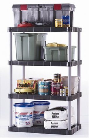 standing shelf for garage storage